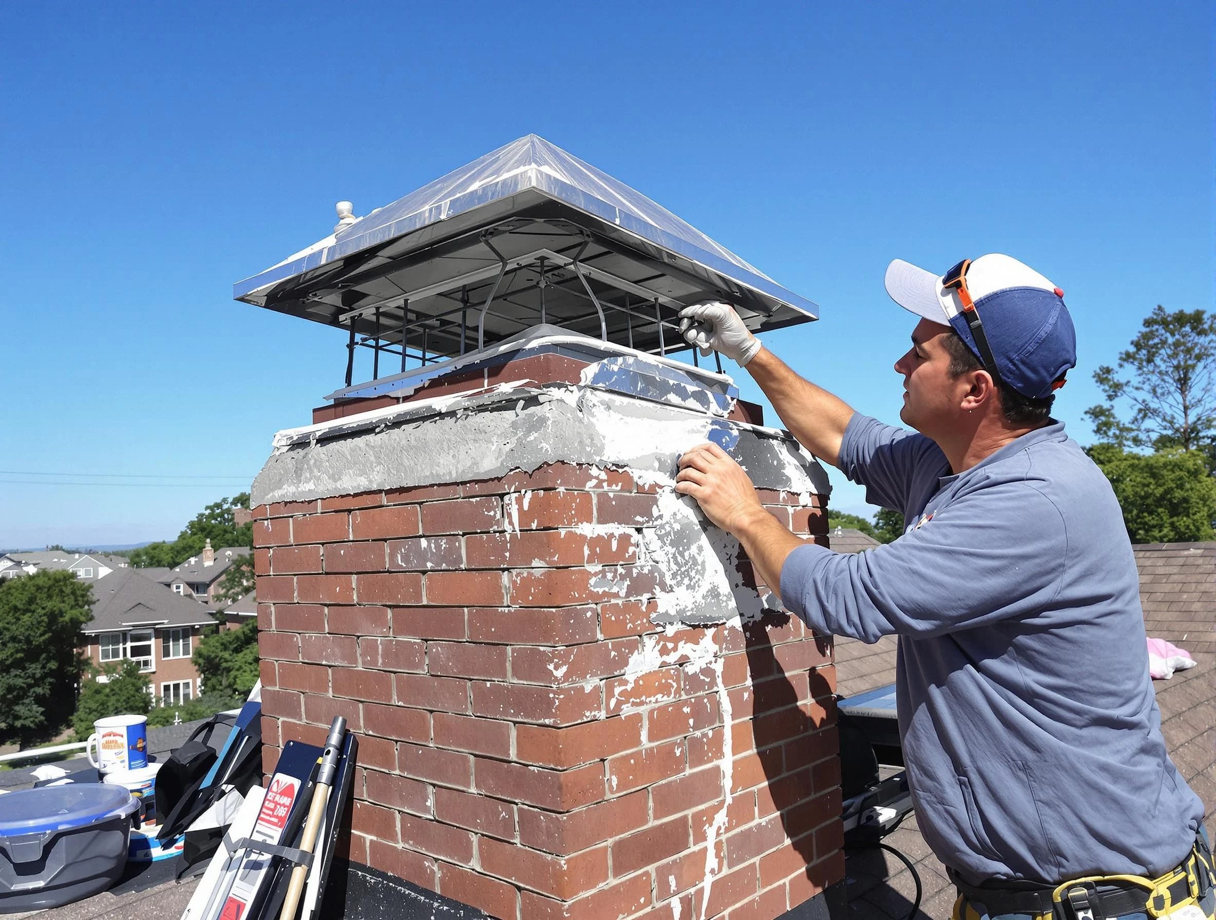 Chimney Crown Services service in Lakewood, CO