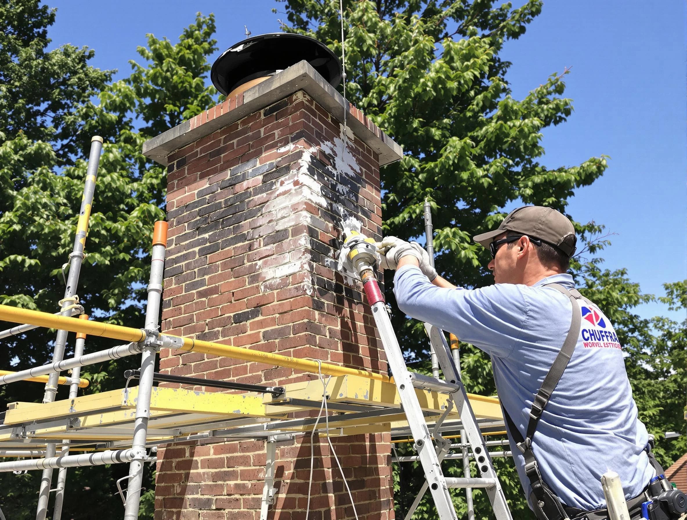 Structural chimney repair by Lakewood Chimney Sweep in Lakewood, CO