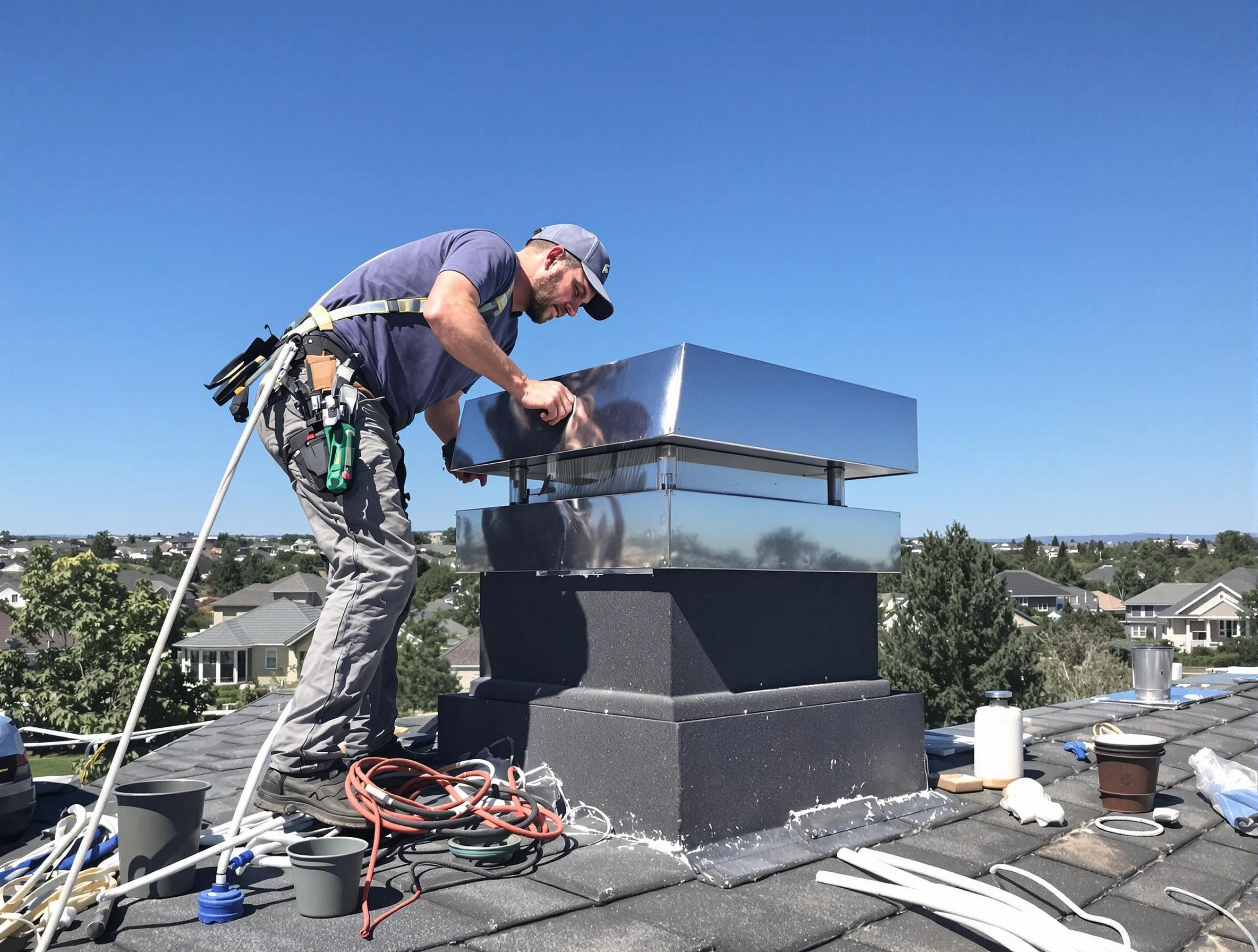 Chimney Cap Services in Lakewood